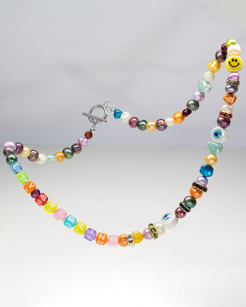 Rainbow Friendship necklace