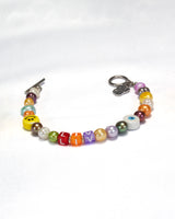 Rainbow Pearl Friendship Bracelet